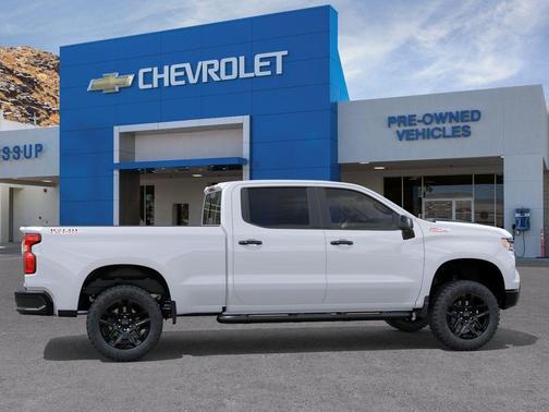 Summit White 2026 Chevrolet Silverado 1500 LT Trail Boss