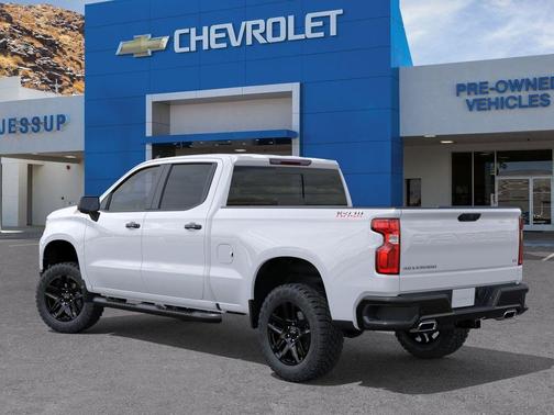 Summit White 2026 Chevrolet Silverado 1500 LT Trail Boss