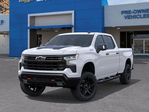 Summit White 2026 Chevrolet Silverado 1500 LT Trail Boss