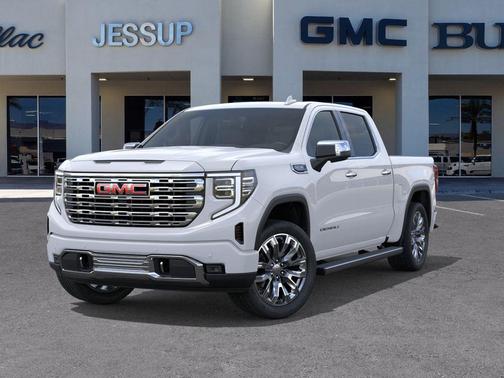 Glacier White 2026 GMC Sierra 1500 Denali