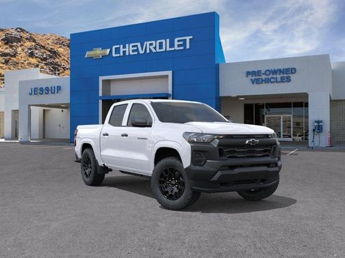 Summit White 2026 Chevrolet Colorado WT