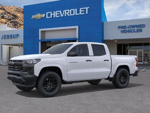 Summit White 2026 Chevrolet Colorado WT