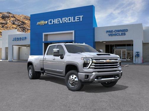 Sterling Gray Metallic 2026 Chevrolet Silverado 3500 High Country