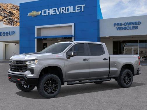 Sterling Gray Metallic 2026 Chevrolet Silverado 1500 LT Trail Boss