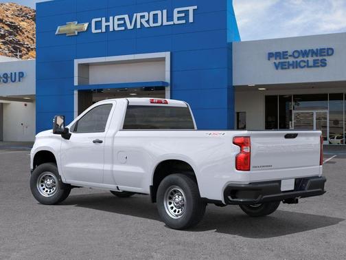 Summit White 2026 Chevrolet Silverado 1500 WT