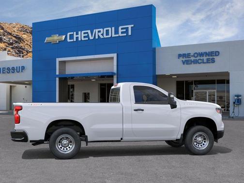Summit White 2026 Chevrolet Silverado 1500 WT