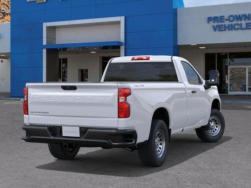 Summit White 2026 Chevrolet Silverado 1500 WT