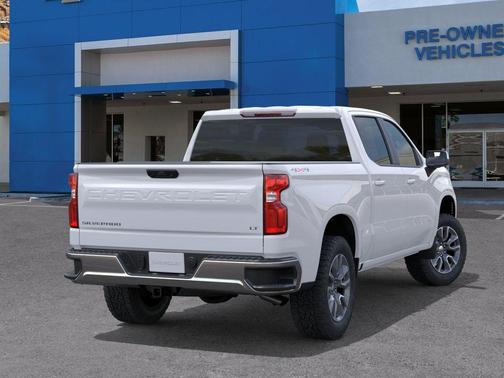 Summit White 2026 Chevrolet Silverado 1500 LT