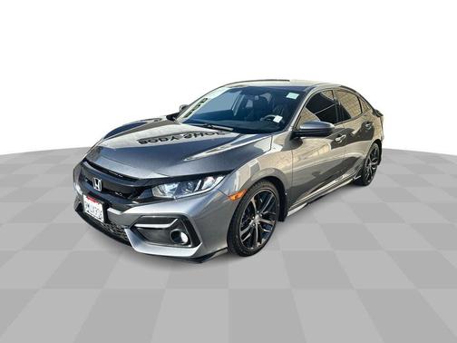 Sonic Gray Pearl 2021 Honda Civic Sport