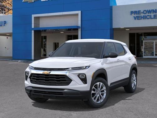 Summit White 2026 Chevrolet Trailblazer LS