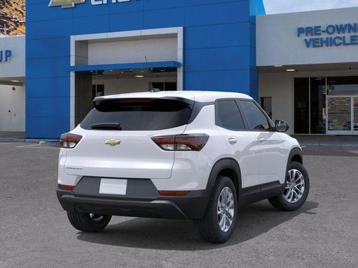 Summit White 2026 Chevrolet Trailblazer LS