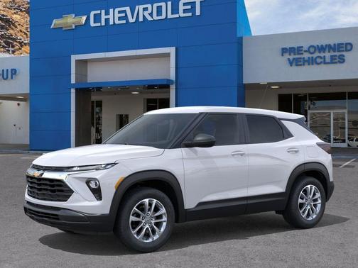 Summit White 2026 Chevrolet Trailblazer LS