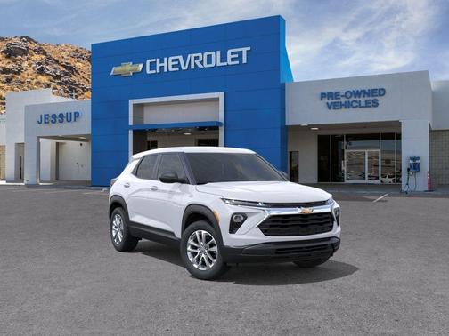 Summit White 2026 Chevrolet Trailblazer LS