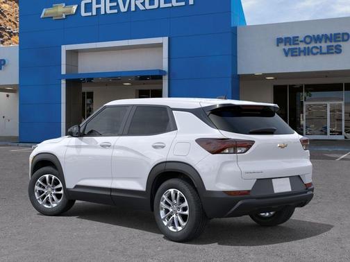 Summit White 2026 Chevrolet Trailblazer LS