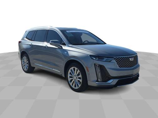 Silver Metallic 2025 Cadillac XT6 Premium Luxury FWD