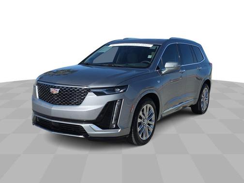 Silver Metallic 2025 Cadillac XT6 Premium Luxury FWD
