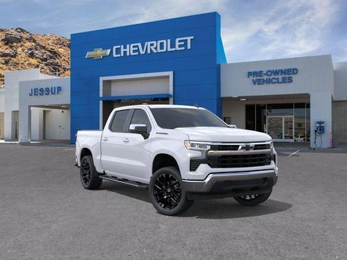 Summit White 2026 Chevrolet Silverado 1500 LT