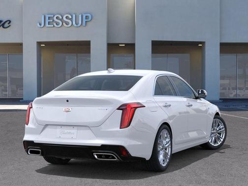 Vibrant White 2026 Cadillac CT4 Premium Luxury