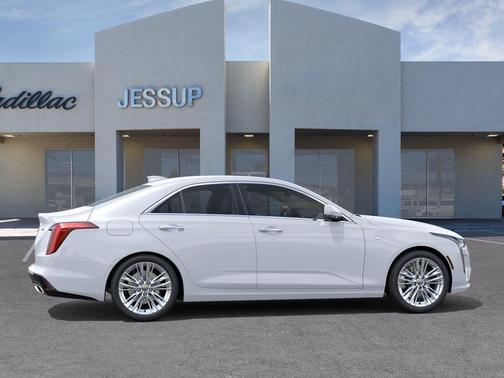 Vibrant White 2026 Cadillac CT4 Premium Luxury