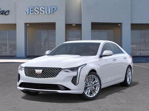 Vibrant White 2026 Cadillac CT4 Premium Luxury