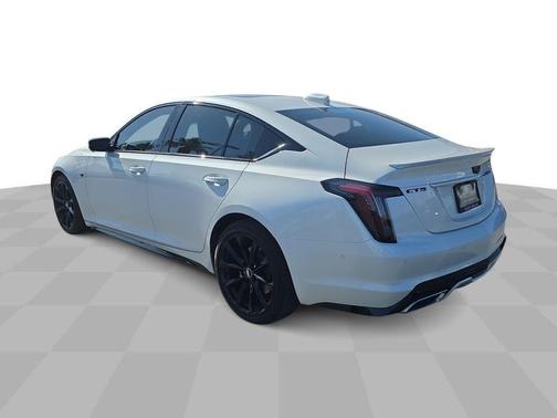 Crystal White Tri-Coat 2025 Cadillac CT5 Sport RWD
