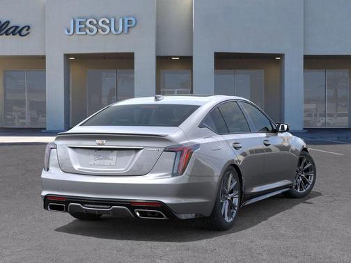 Silver Metallic 2026 Cadillac CT5 Sport RWD