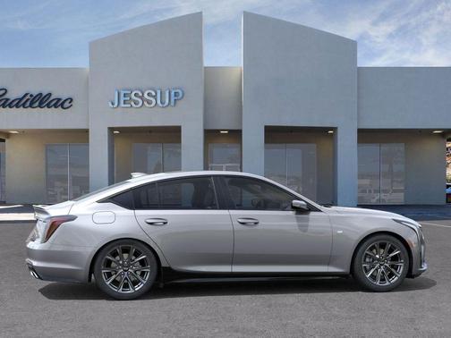 Silver Metallic 2026 Cadillac CT5 Sport RWD