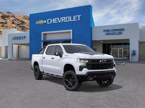 Summit White 2026 Chevrolet Silverado 1500 LT Trail Boss