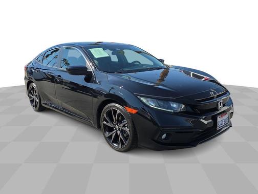 Crystal Black Pearl 2020 Honda Civic Sport