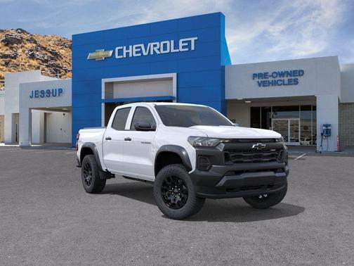 Summit White 2026 Chevrolet Colorado Trail Boss