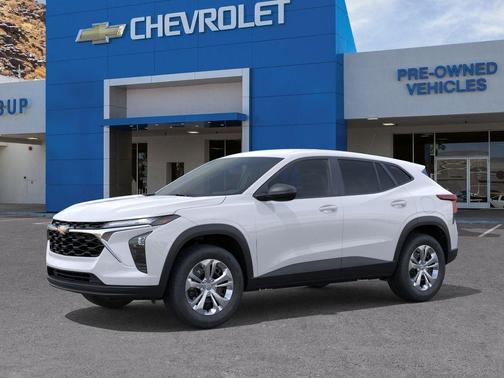 Summit White 2026 Chevrolet Trax LS