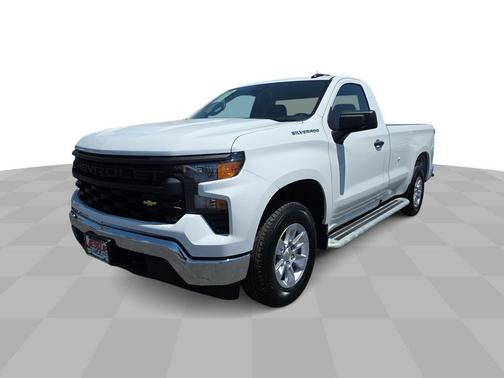 Summit White 2025 Chevrolet Silverado 1500 WT