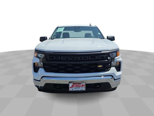 Summit White 2025 Chevrolet Silverado 1500 WT