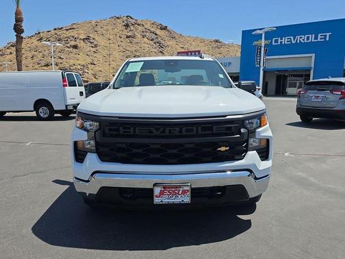 Summit White 2025 Chevrolet Silverado 1500 WT
