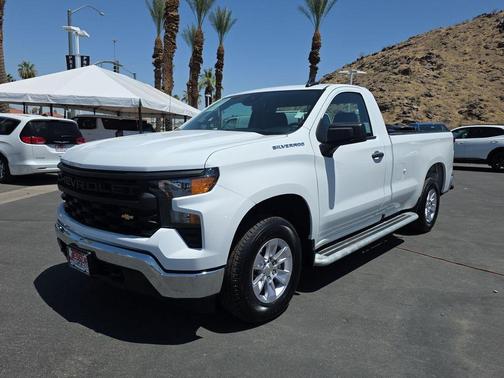 Summit White 2025 Chevrolet Silverado 1500 WT