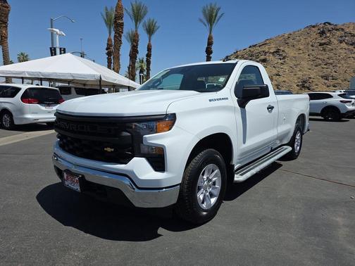 Summit White 2025 Chevrolet Silverado 1500 WT