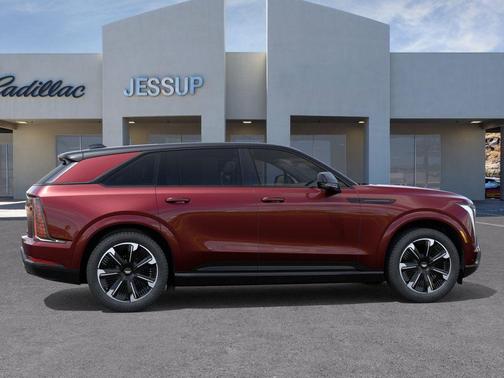 Black Cherry 2025 Cadillac Escalade IQ Sport 2