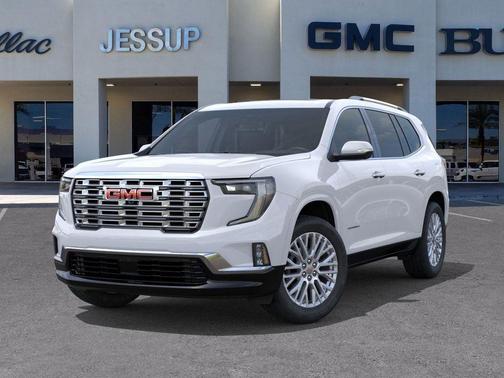Glacier White 2026 GMC Acadia FWD Denali