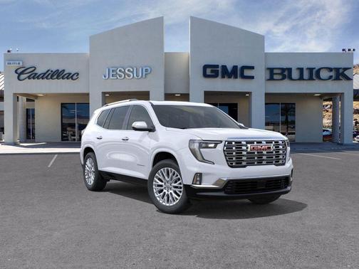 Glacier White 2026 GMC Acadia FWD Denali