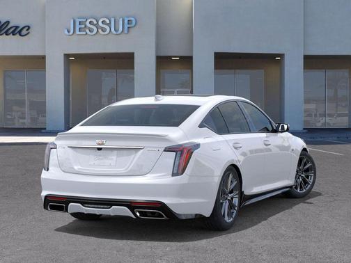 Summit White 2026 Cadillac CT5 Sport RWD