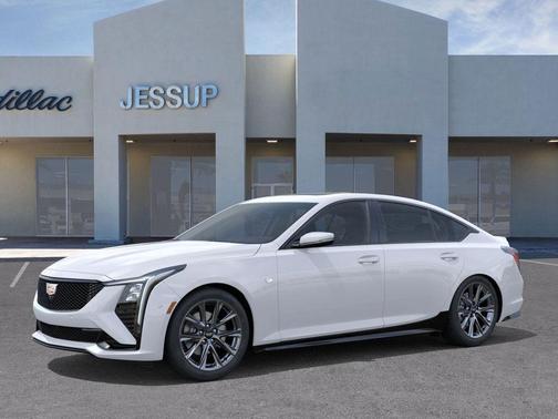 Summit White 2026 Cadillac CT5 Sport RWD