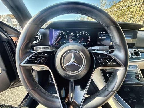Blue 2022 Mercedes-Benz E-Class E 450 4MATIC