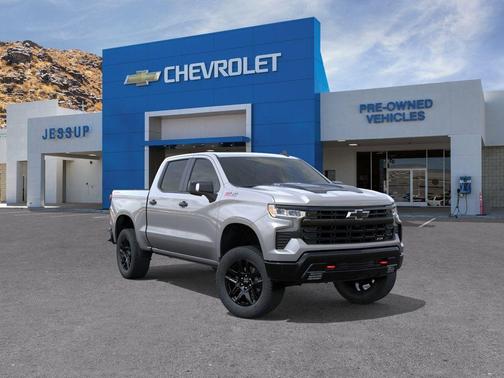 Sterling Gray Metallic 2026 Chevrolet Silverado 1500 LT Trail Boss