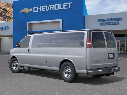 Silver Ice Metallic 2026 Chevrolet Express 3500 LT
