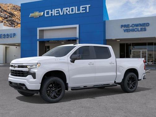 Summit White 2026 Chevrolet Silverado 1500 RST