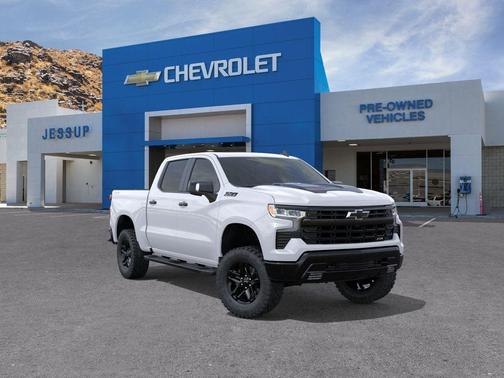 Summit White 2026 Chevrolet Silverado 1500 LT Trail Boss
