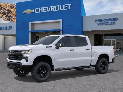 Summit White 2026 Chevrolet Silverado 1500 LT Trail Boss