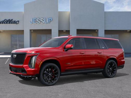 Radiant Red 2026 Cadillac Escalade ESV V-Series