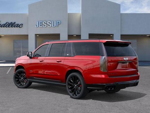 Radiant Red 2026 Cadillac Escalade ESV V-Series