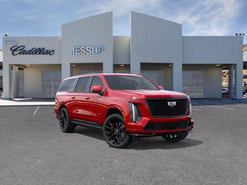 Radiant Red 2026 Cadillac Escalade ESV V-Series